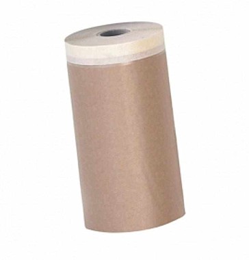 Бумага укрывная с малярной белой лентой Storch Profi CQ Papier (18см*25м)