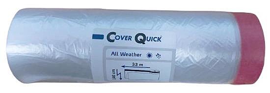 Пленка защитная с красной малярной лентой Storch Premium CQ Folie Roteband (140см*33м)