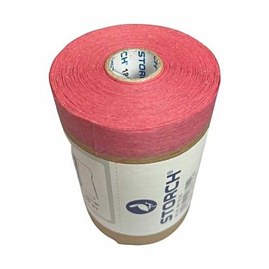 Пленка защитная с красной малярной лентой Storch Premium CQ Folie Roteband (55см*33м)