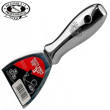 Шпатель цельнометаллический Olejnik (75мм)