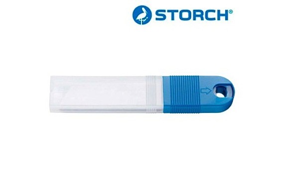 Лезвия сменные в боксе Storch Profi Abbrechklingen breit (10шт*25мм)